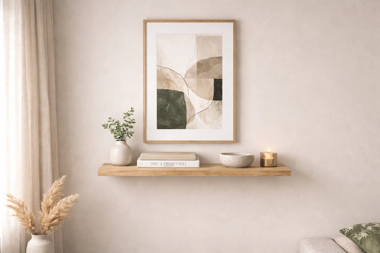 Wanddecoratie die sfeer en functionaliteit combineert. Moderne accenten voor elke muur in huis.