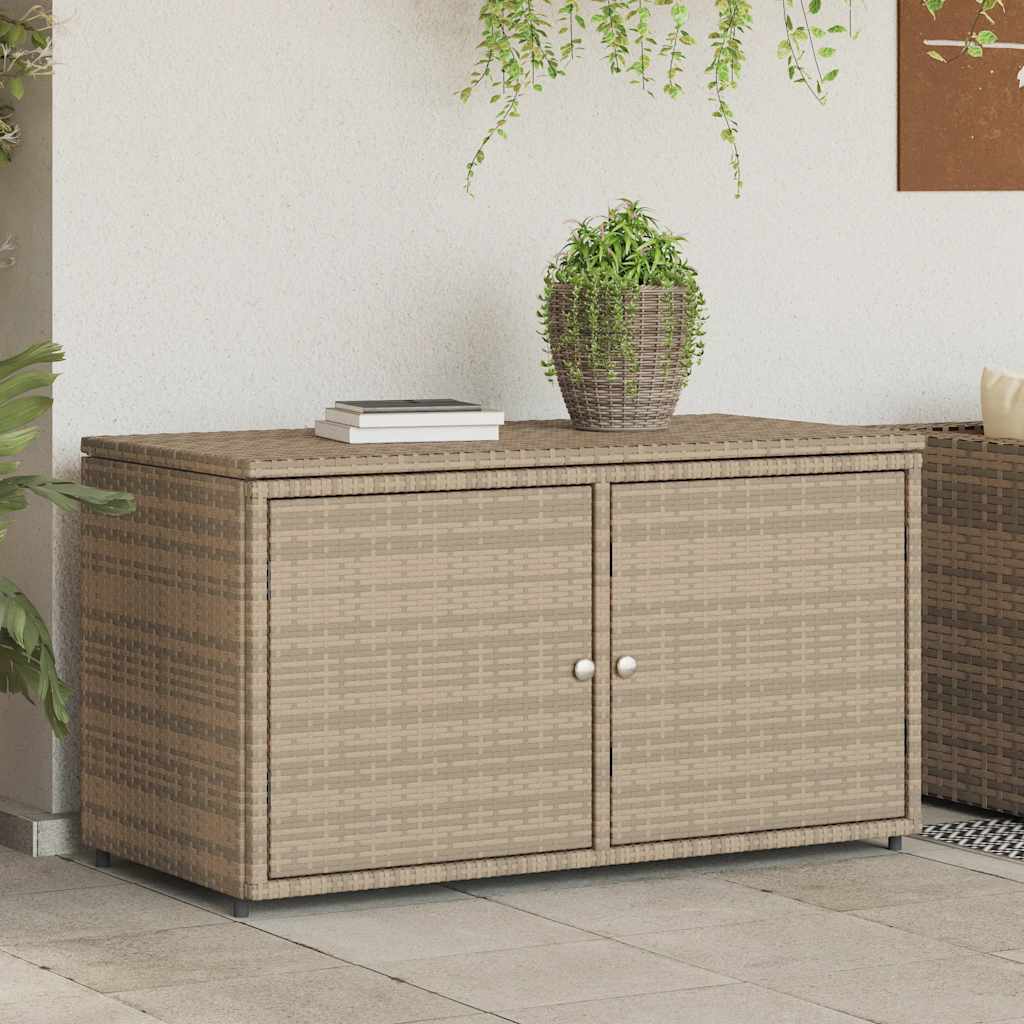 Tuinkast 110X55X60,5 Cm Poly Rattan