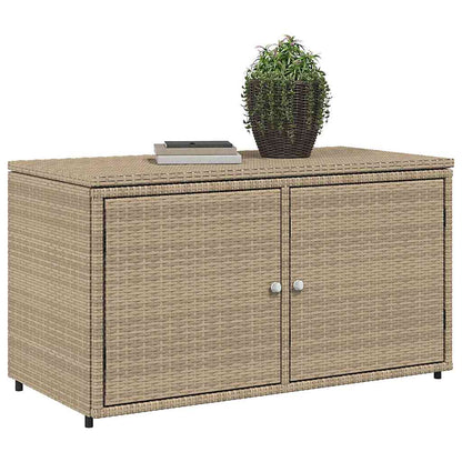 Tuinkast 110X55X60,5 Cm Poly Rattan