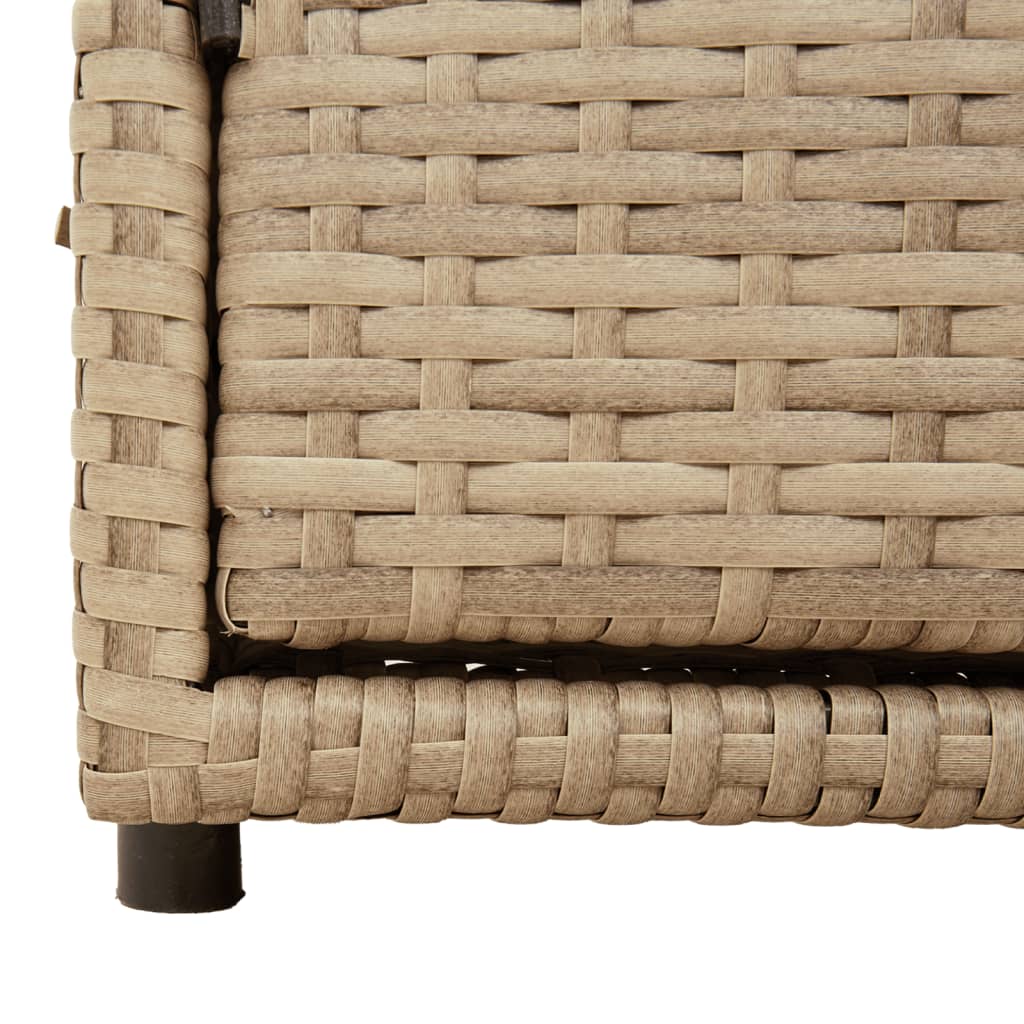 Tuinkast 110X55X60,5 Cm Poly Rattan
