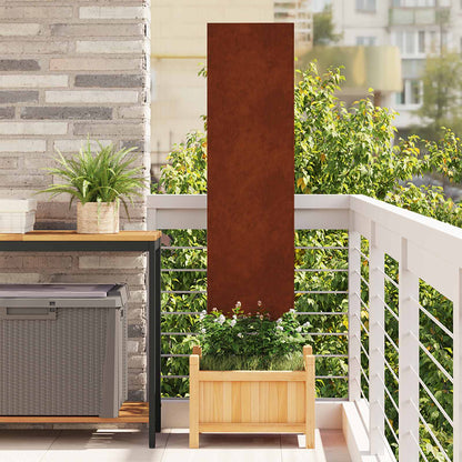 Tuin Privacy Screen Fretwerk Roestig Cortenstaal