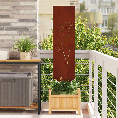 Tuin Privacy Screen Fretwerk Roestig Cortenstaal