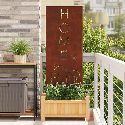 Tuin Privacy Screen Fretwerk Roestig Cortenstaal